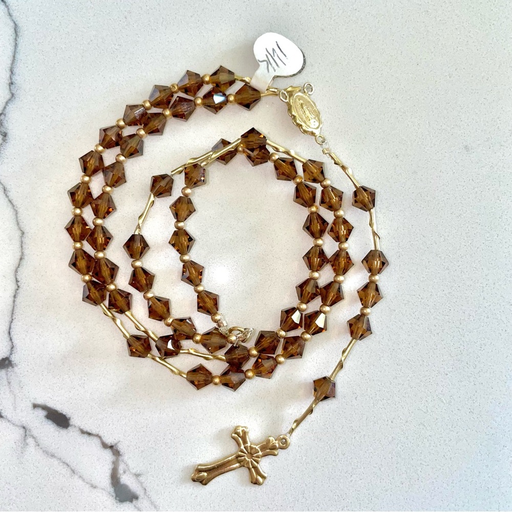 Rosary 14k Gold
